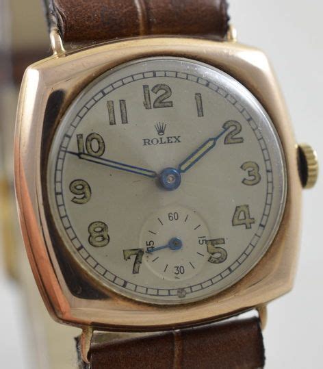 1923 rolex fob watch|1923 Rolex 'Cushion Cased' 9K Gold Wristwatch .